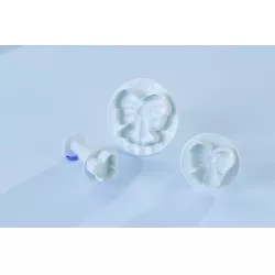 Draht-Backform 3 Stück Schleifen