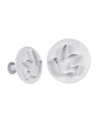 Gehäuseausstecher 2 Stück Vögel