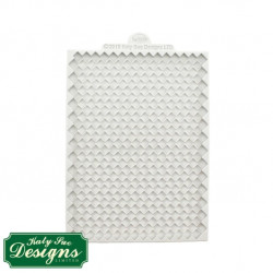 Silikonform mit Rattan-Effekt