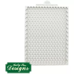 Silikonform mit Rattan-Effekt, 19 × 14 cm