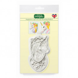 Silikonform Mini-Unicorn