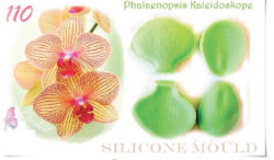 Silikonform zur Aderung Orchidee