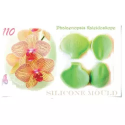 Silikonform zur Aderung Orchidee