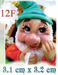 Silikonform Zwergfigur