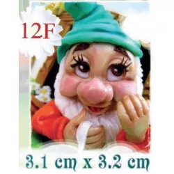 Silikonform Zwergfigur