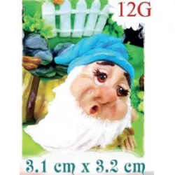 Silikonform Zwergfigur