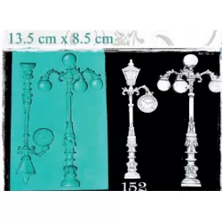 Silikonform Straßenlaterne alt