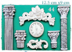 Silikonform Säule und Ornamenten