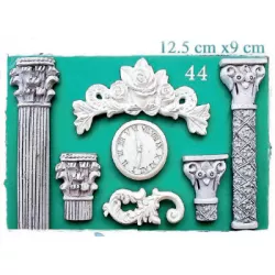 Silikonform Säule und Ornamenten