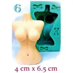 Silikonform für den Körper der Frau