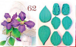 Silikonform zur Adernzeichnung