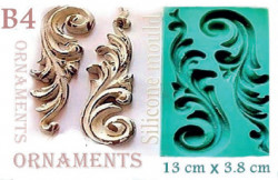 Silikonform Ornament