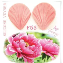 Silikonform „Adern-Präge-Stempel“ 6,5 × 8 cm