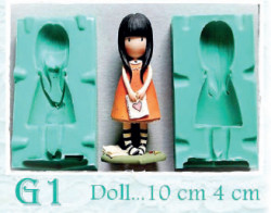 Silikonform Mädchen Gorjuss