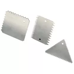 Konditoren-Karten Profi Edelstahl