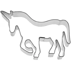 Einhorn-Ausstecher 10,5 × 5 cm