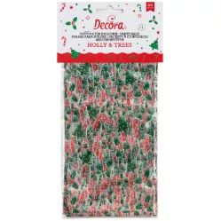 Süßigkeitenbeutel 24x12,5x3 cm Weihnachts 20 Stück