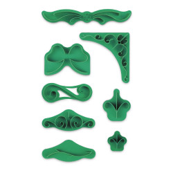 Hinweishersteller 7 Stück Ornamenten