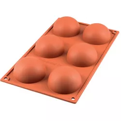 Silikonform Halbkugel 7 cm 480 ml