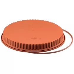 Silikonform für Kuchen 26 cm × 3 cm 1300 ml