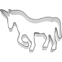 Prägeschneideponierrunicorngroß 20cm