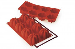 Silikonform Charlotte 816 ml für 8 Stück