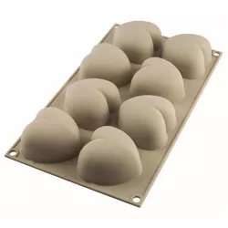 Silikon-Backform in 3D-Herzform