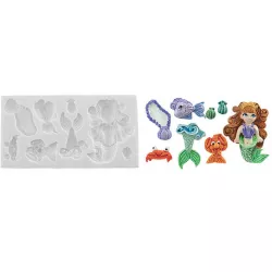 Silikonform Meer 5,5 × 8 cm