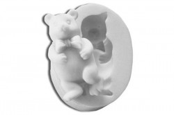 Silikon-Formenbärchen 65x30 mm