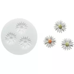 Silikon-Blütenförmchen 24x24 mm