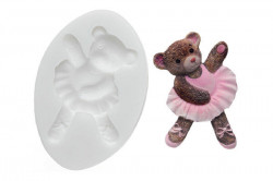 Silikon-Backform Bär 91x155 mm