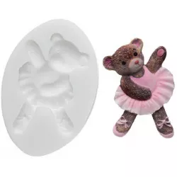 Silikon-Backform Bär 91x155 mm