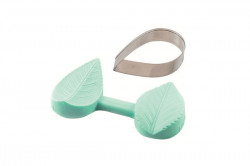 Filigran-Ausstecher für Blätter 4x2 cm