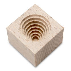Traditionelle Holzform für Wespennester, 3,5 cm Durchmesser