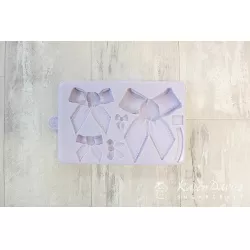 Silikonform für Schleifen, 6 × 6 cm