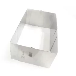 Einstellbare flache (rechteckige) Form, mittlere Größe (Höhe 12 cm)