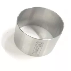 Edelstahlform Patisse Ø 7,5 cm, Höhe 5 cm