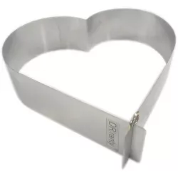 Herzform 26 cm, ohne Boden, (Höhe 8 cm)