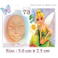 Silikon-Form Gesicht der Fee Tinker Bell
