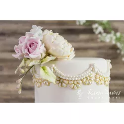 Silikonform Perle am Rand