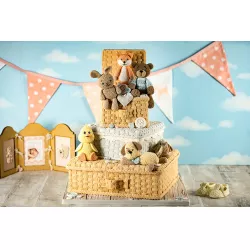 Silikonform mit Korbgeflecht-Oberfläche