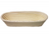 Rattanbrotbackkorb zum Gehenlassen 30x13x7 cm