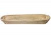 Rattan-Sächenkorb zum Aufgehenlassen von Baguettes 44x8x6 cm