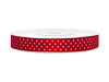 Rotes Band mit Punkten 12 mm x 25 m