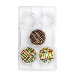 Polycarbonat-Formen für Schokoladenhalbkugel