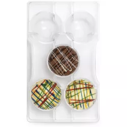 Polycarbonat-Formen für Schokoladenhalbkugel