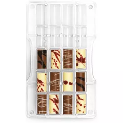 Polycarbonat-Form für Schokolade Cilindro small