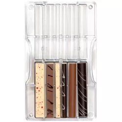 Polycarbonat-Formen für Schokoladenstangen