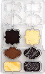 Polycarbonat-Form für Schokolade Ornamenten