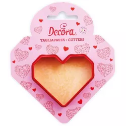 Ausstechform Herz geometrisch 1 Stück